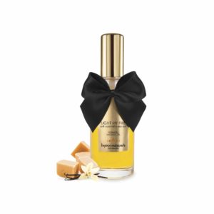 Bijoux Indiscrets® Let My Fire, huile de massage chauffante, caramel