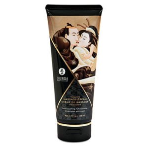 Shunga® Crème de massage arôme chocolat