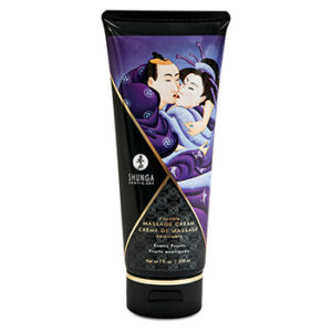 Shunga® Crème de massage arôme fruits exotiques
