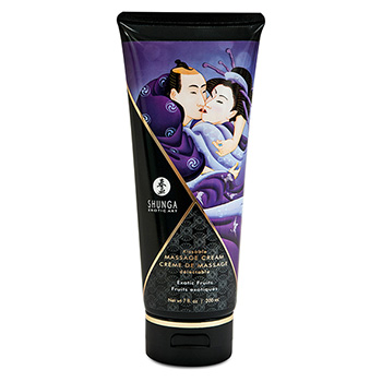 Shunga® Crème de massage arôme fruits exotiques