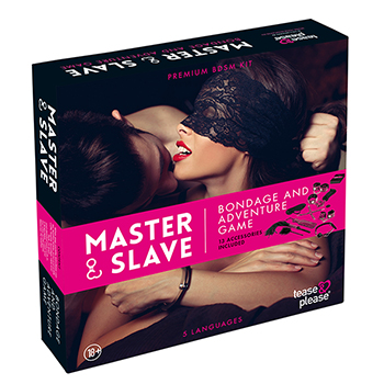 Tease&Please® Master & Slave Premium Kit BDSM Rose