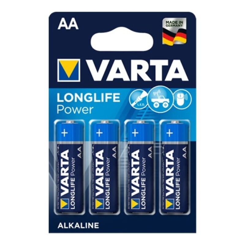 Varta - Piles alcalines Longlife Power AA LR6